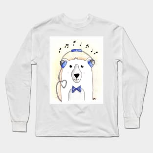 Polar Bear Jams Long Sleeve T-Shirt